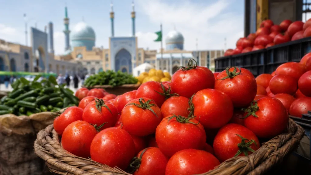 قیمت روز گوجه فرنگی در مشهد
