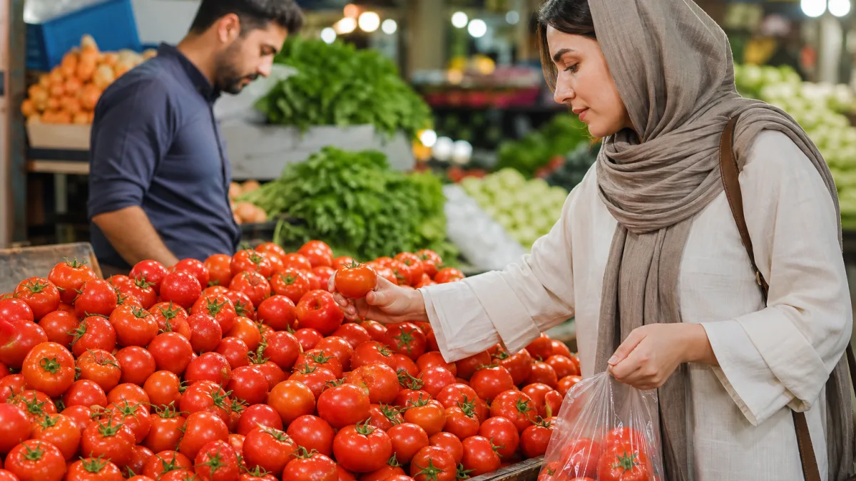 قیمت گوجه فرنگی امروز تهران؟
